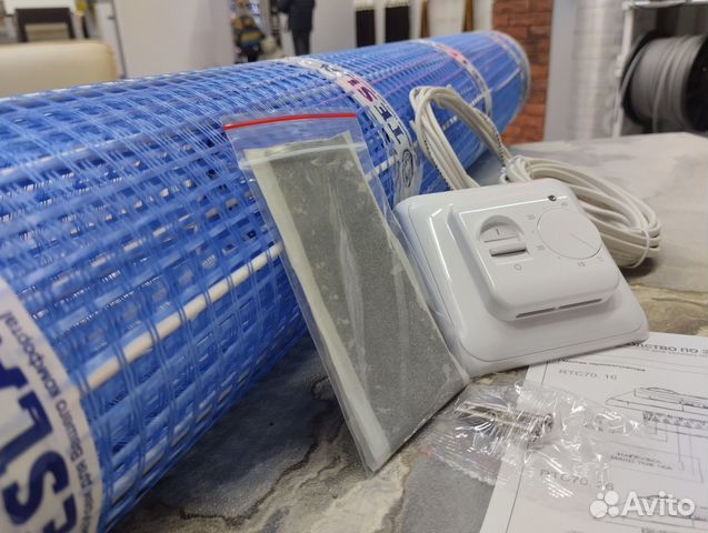 Теплый пол под плитку\комплект\1.5 кв.м