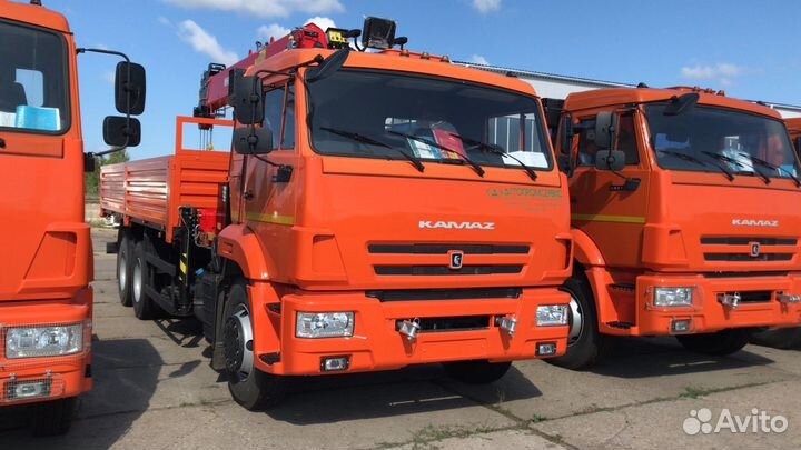 КамАЗ 65115-48 (А5) с КМУ, 2023