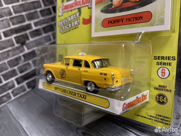 Greenlight Checker Taxi Cab Poppy Fiction 1977