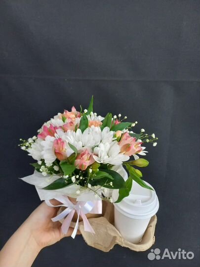 Кофе и цветы с доставкой