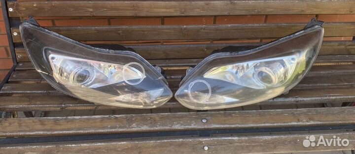 Фары на ford focus 3 с линзами