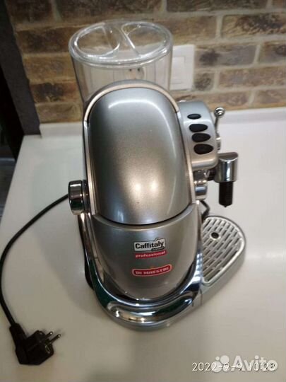 Кофемашина Caffitaly clear silver