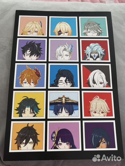 Плакат Геншин Постер