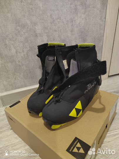 Лыжные ботинки fischer 39