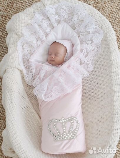 Конверт на выписку для девочки