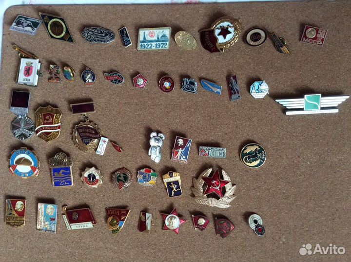 Значки СССР и другие