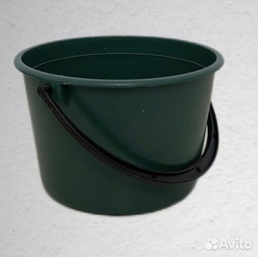 Ведро хозяйственное бытовое пластиковое 5 л литров