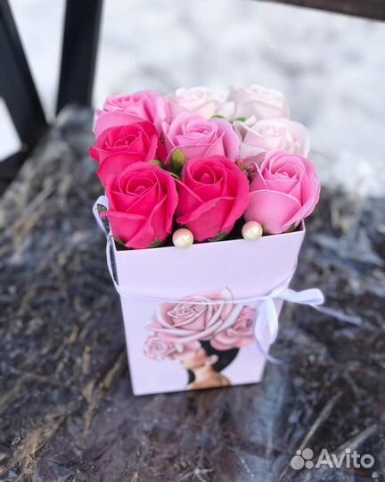 Мыльные цветы