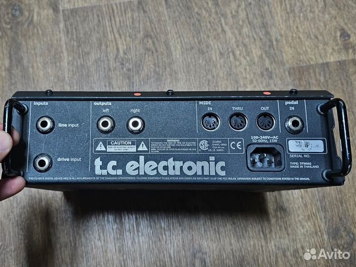 Гитарный процессор tc electronics nova system