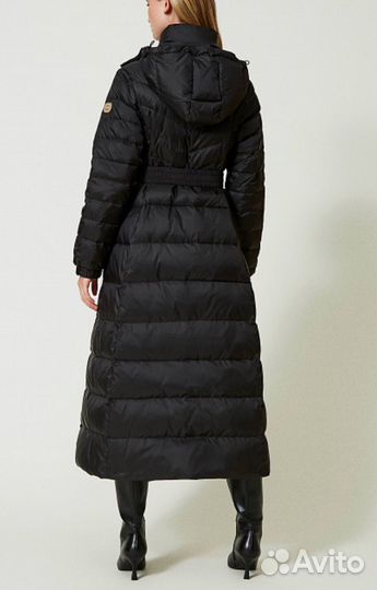 Twin set пуховик длинный