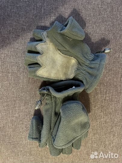 Перчатки беспалые флисовые