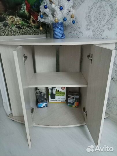 Угловая тумба под аквариум