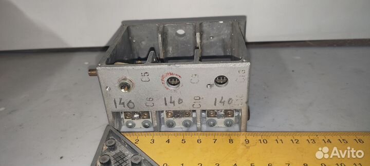 Конденсатор переменной ёмкости 3-х секционный