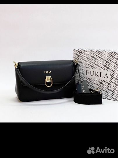 Сумка furla натуральная кожа