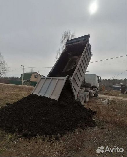Отсев щебень песок земля плодородная торфогрунт