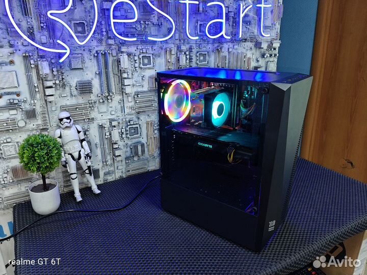 Игровой пк(10ядер\16DDR4\GTX1660Super\SSD480)