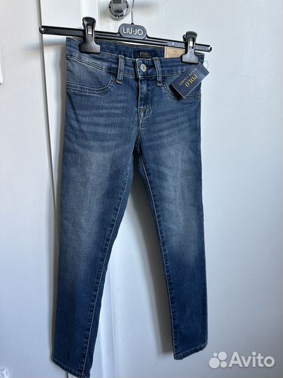 Джинсы, оригинал, Polo Ralph Lauren 7лет