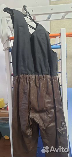 Кожаный комбенизон