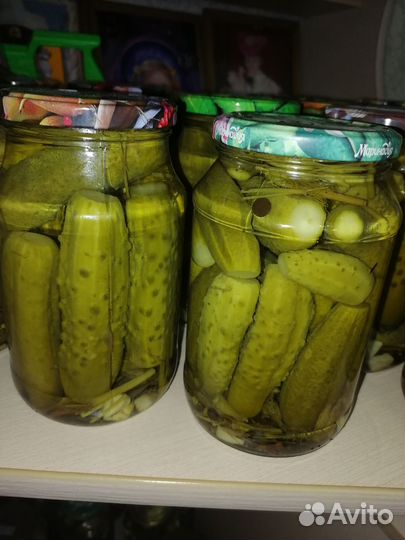 Огурцы маринованные домашние