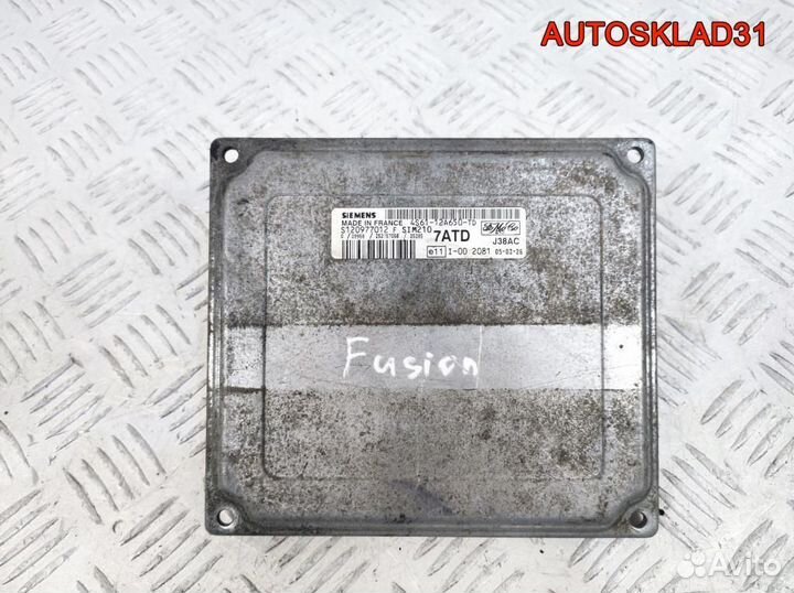 Блок эбу Ford Fusion 4S6112A650TD 1.4 Бензин