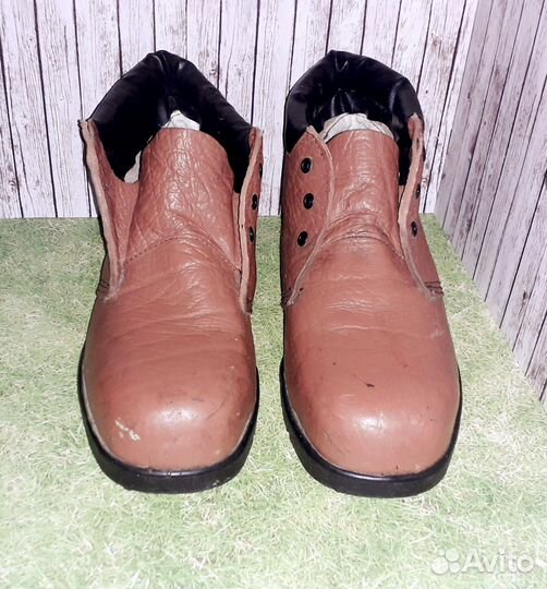 Ботинки рабочие Oil Resistant р 41 винтаж 90е годы