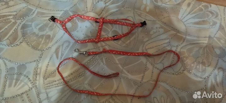 Шлейка для кошки, для кроликов, для мелких собак