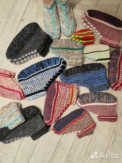 Следки вязаные,ручной работы