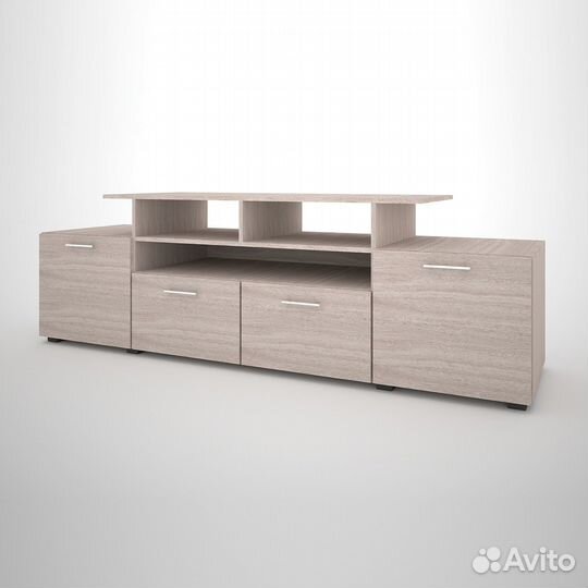 Тв-тумба Твист 8-951c ясень шимо светлый под тв те