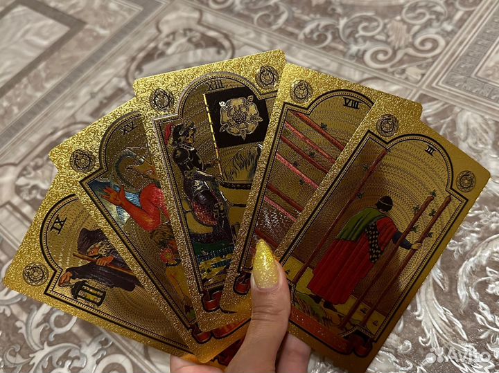 Таро Уэйта золотое (новые)