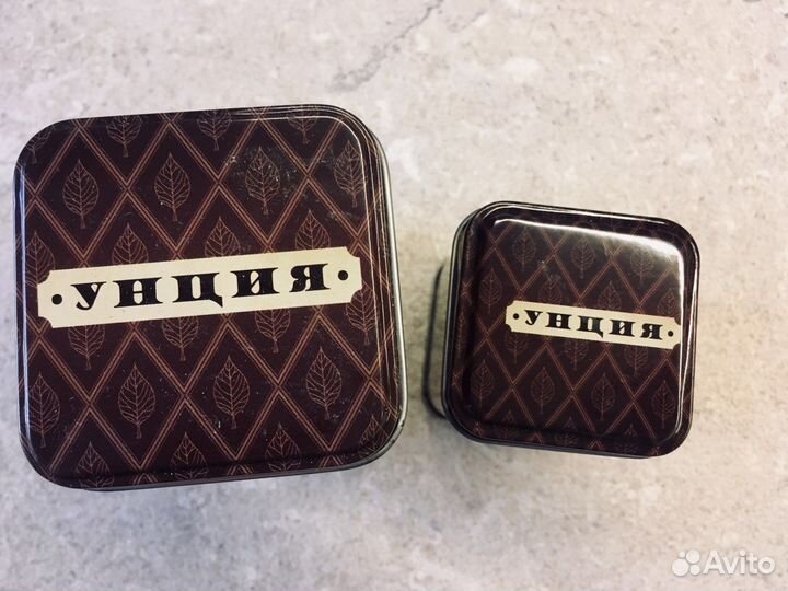 Жестяные банки для чая и специй