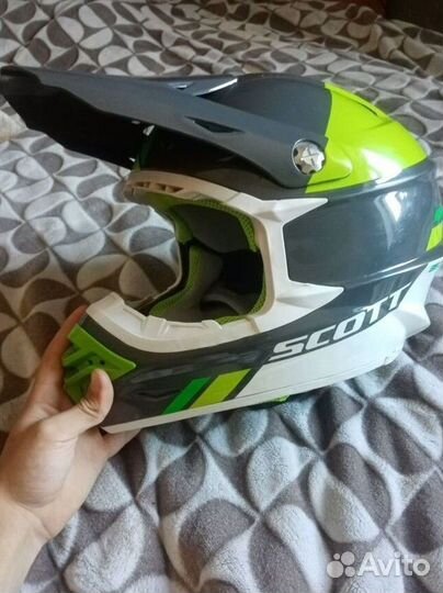 Кроссовый шлем scott