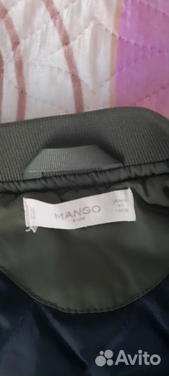 Куртка бомбер mango 110