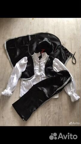 Новогодний костюм зорро