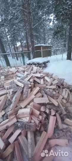 Дрова березовые. Колотые