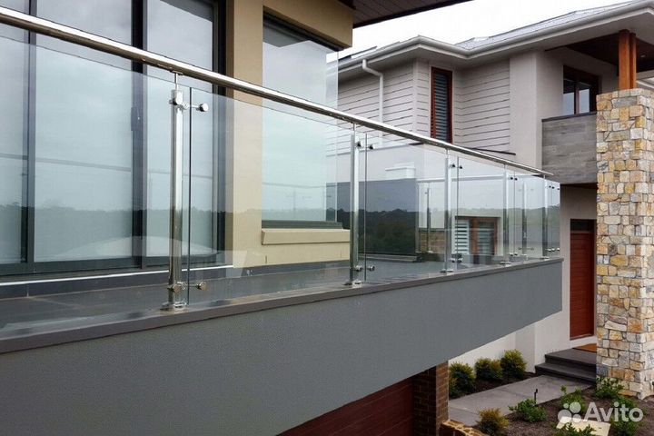 Стеклянные ограждения из любого стекла