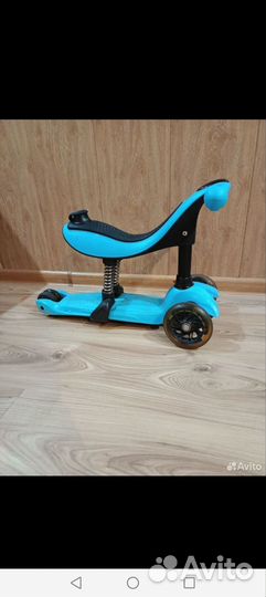 Самокат беговел 2 в 1