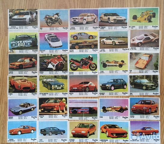 Вкладыши turbo /51-120(редкие)