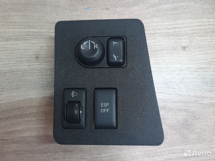 Блок регулировки зеркал складывание nissan qashqai