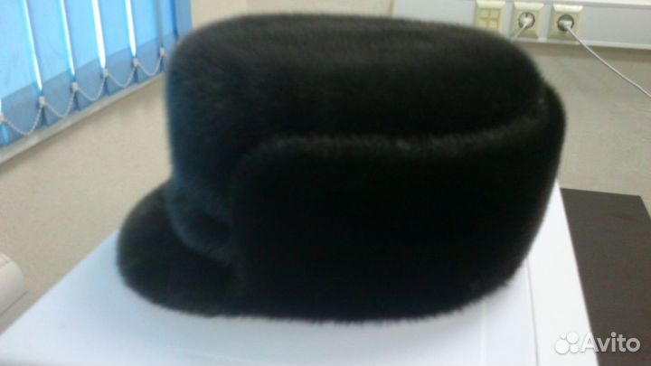Мужская зимняя шапка из нерпы