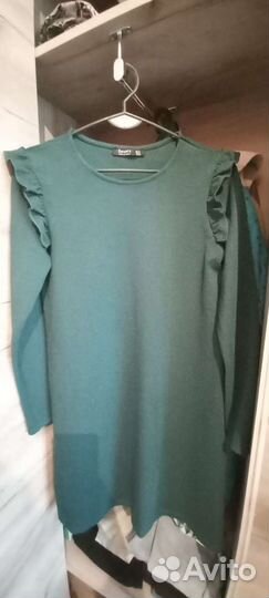 Платье bershka цвет зелёный