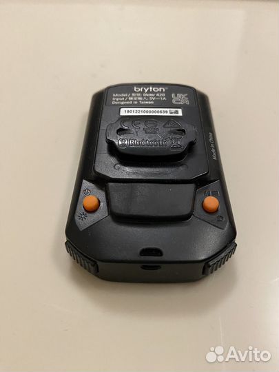 Велокомпьютер беспроводной Bryton Rider 420 с GPS