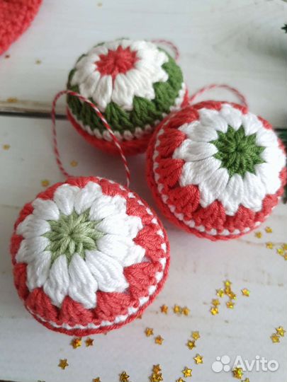 Елочные игрушки ручной работы