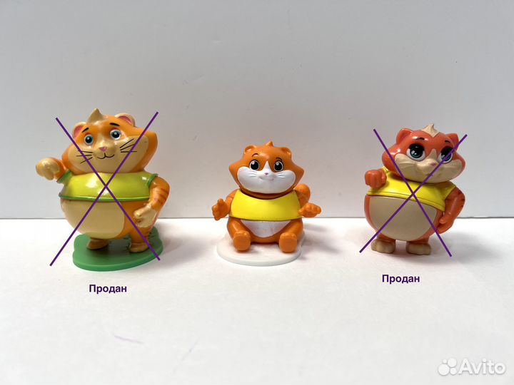 Игрушки фигурки Героев 44 котёнка