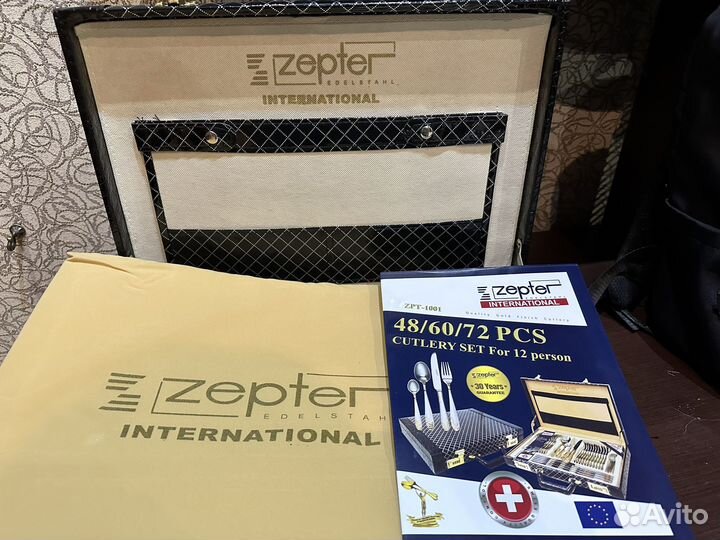 Столовый набор ложки и вилки zepter на 12 персон