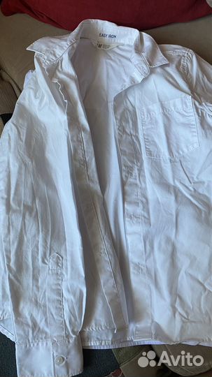 Рубашка hm белая