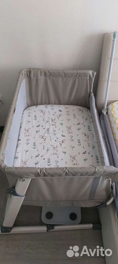 Детская кроватка колыбель Nuovita Accanto Calmа