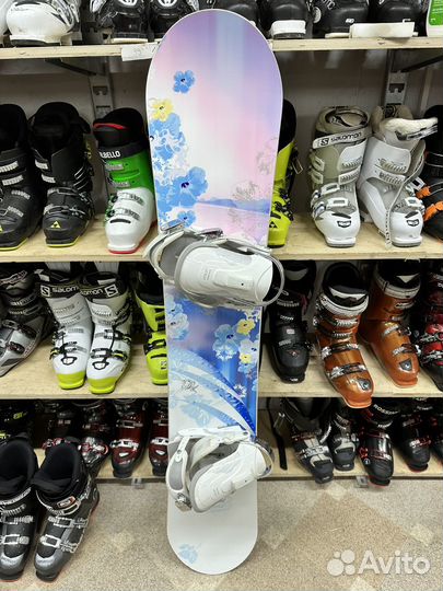 Сноуборд Sapient Fluid 151 + Union cadet Lady M