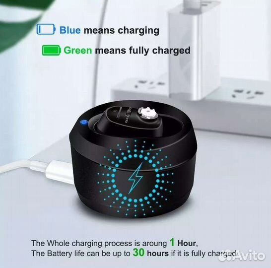 Слуховой аппарат перезаряжаемый