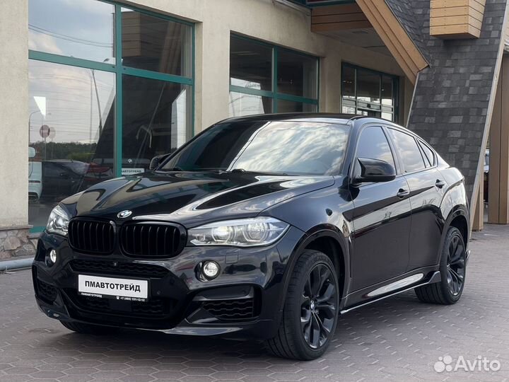 BMW X6 4.4 AT, 2015, 124 577 км
