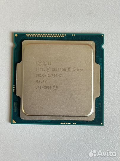 Процессор Intel Celeron Dual-Core G1820, LGA 1150